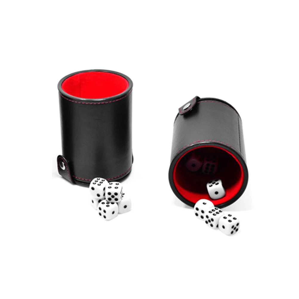 Fantasydice Dice Cup + 10 Dice For Tabletop Adventures