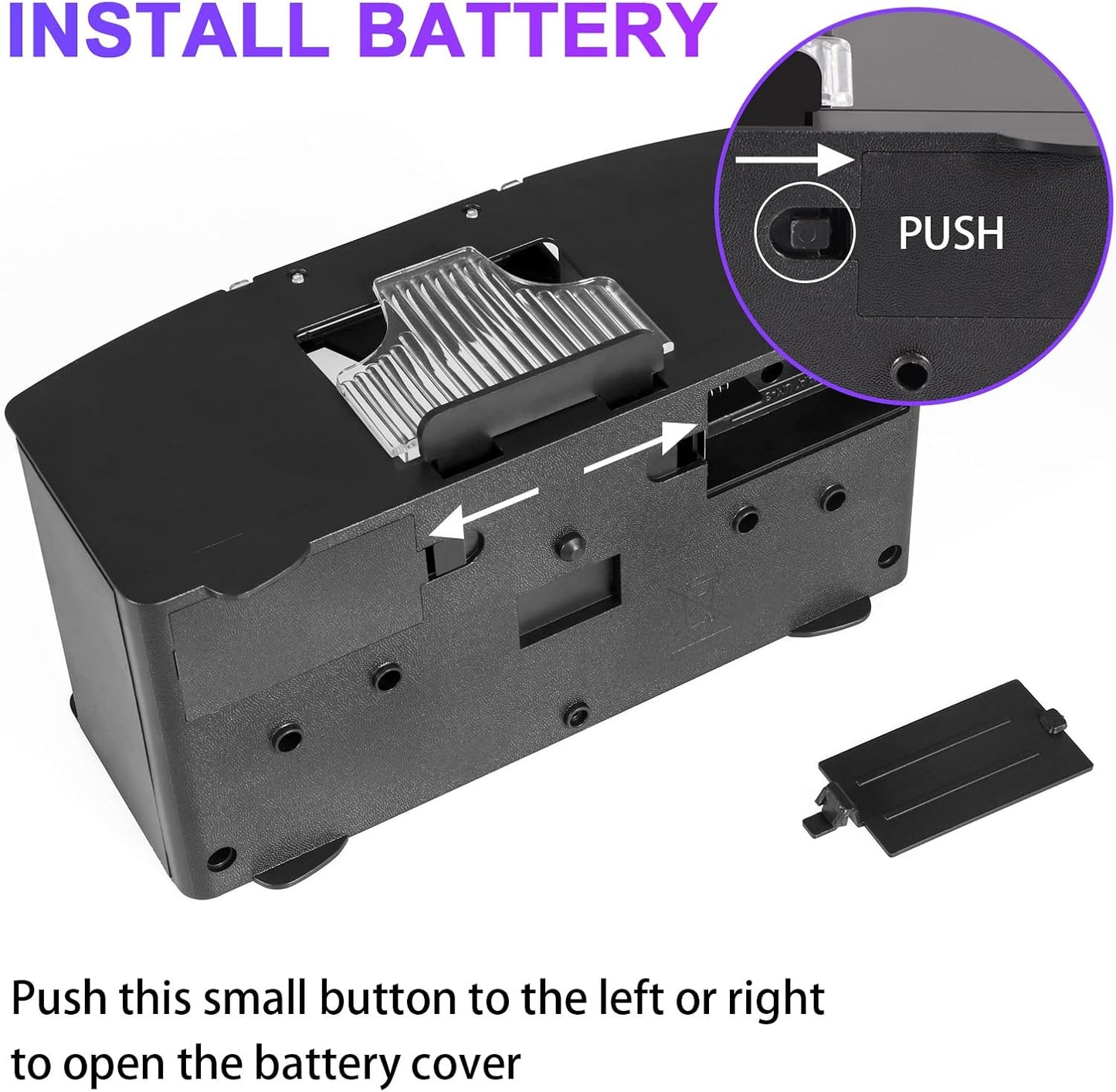Automatic Card Shuffler – Battery Operated – Shuffles up to 6 Decks – Fast, Easy & Ideal for TCG/CCG