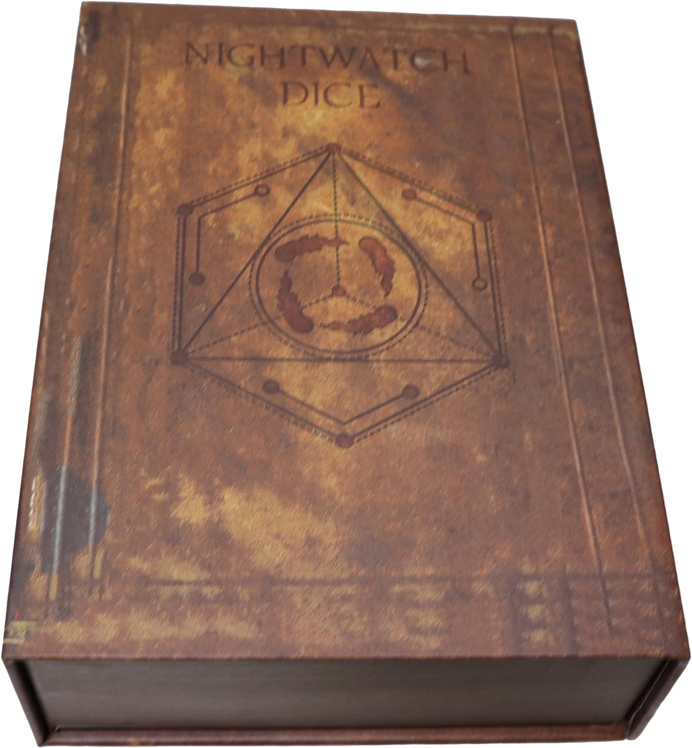 Fantasydice Nightwatch Grimoire: A Magical Spell Book-Inspired for Dice, Miniatures, and Collectible Cards Storage with Magnetic Closure