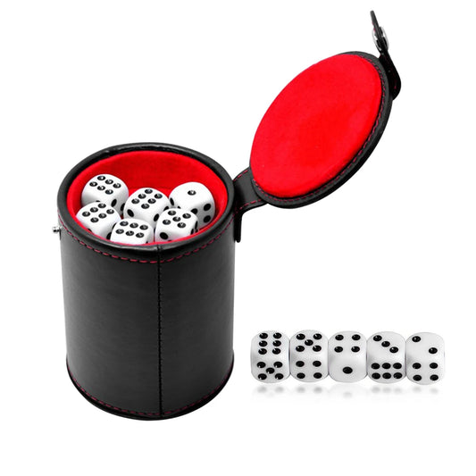 Fantasydice Dice Cup + 10 Dice For Tabletop Adventures