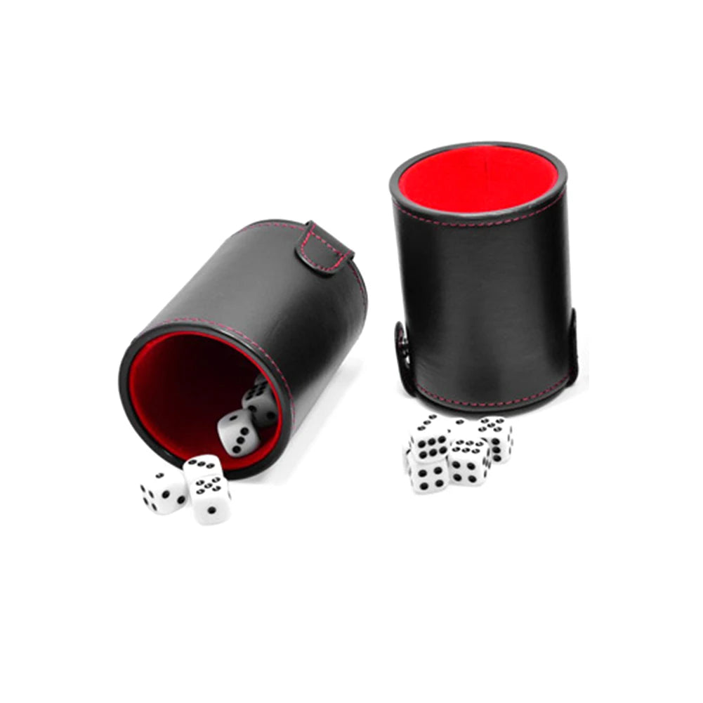 Fantasydice Dice Cup + 10 Dice For Tabletop Adventures