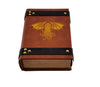 Cthulhu Book-Shaped Gold Deep Purple Velvet Fire Rolling Magic Book Tray for All Tabletop RPGs Like D&D , Call of Cthulhu, Shadowrun.