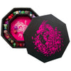 Pink Fire Dragon - Dice Tray - 8" Octagon with Lid and Dice Staging Area - Only available in USA